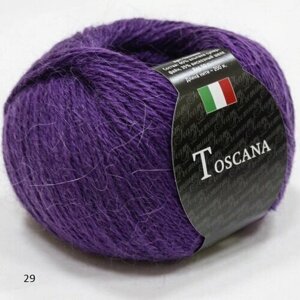 Пряжа Seam Toscana Сеам Тоскана 29, 65% альпака суперфайн 35% вискозный шёлк, 50 г, 200 м, 1 моток.