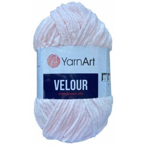 Пряжа YarnArt Velour (Ярнарт Велюр), для игрушек , 866 светло -розовый