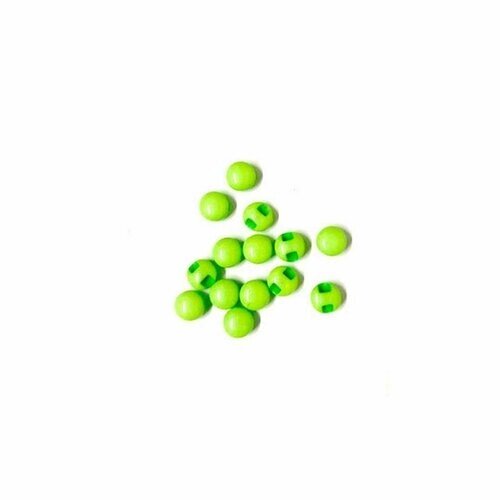 Пуговицы круглые на ножке, зеленые, пластиковые, 1 см, 14 шт, 1 упаковка от компании М.Видео - фото 1