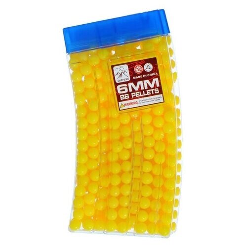 Пульки желтые в рожке 500 шт. от компании М.Видео - фото 1