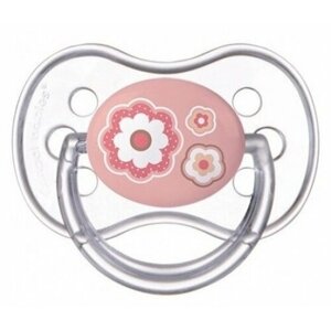 Пустышка силиконовая классическая Canpol Babies Newborn Baby 0-6 м, розовый