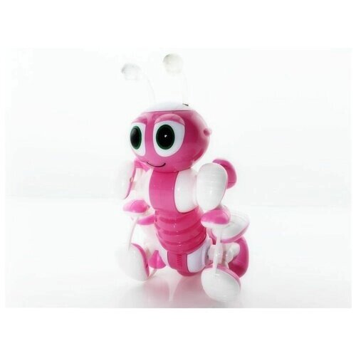 Р/У робот-муравей трансформируемый, звук, свет, танцы (розовый), AK055412-P от компании М.Видео - фото 1