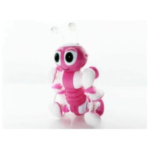 Р/У робот-муравей трансформируемый, звук, свет, танцы (розовый), AK055412-P