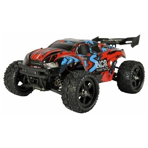 Радиоуправляемая трагги Remo Hobby S EVO-R Brushless V2.0 (красная) 4WD 2.4G 1/16 RTR, RH1665V2-RED от компании М.Видео - фото 1