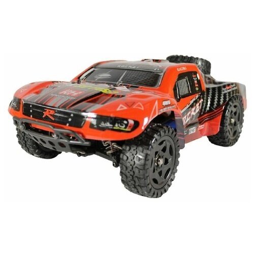 Радиоуправляемый шорт-корс Remo Hobby Rocket Brushless V2.0 (красный) 4WD 2.4G 1/16 RTR, RH1625V2-RED от компании М.Видео - фото 1