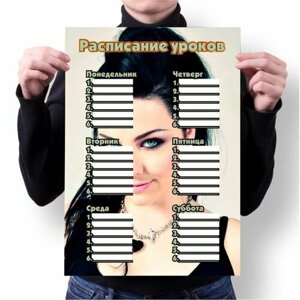 Расписание уроков Evanescence, Эванесенс №6