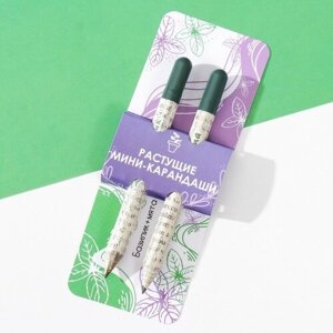 Растущие карандаши mini Базилик + Мята набор 2 шт