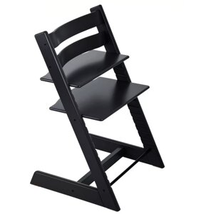 Растущий стульчик Stokke Tripp Trapp из бука, черный