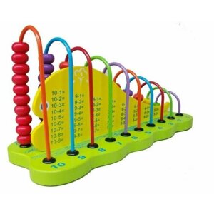 Развивающая деревянная игрушка Арифметический счет для малышей