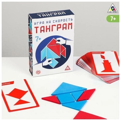 Развивающая игра-головоломка «Танграм» на скорость, 7+ от компании М.Видео - фото 1