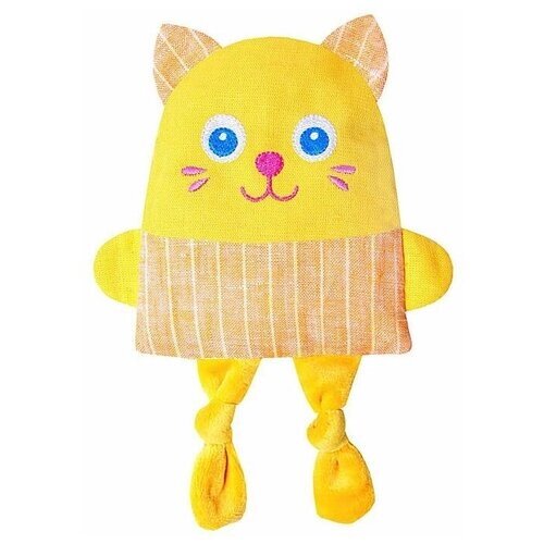 Развивающая игрушка с вишнёвыми косточками "Крошка Кот. Доктор мякиш"