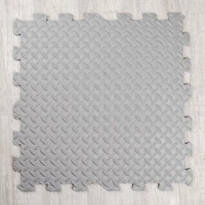 Развивающий коврик-пазл Серый 60х60х1 см