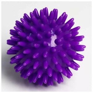 Развивающий массажный мячик "Милые монстрики", твeрдый, цвет микс, d=7 см