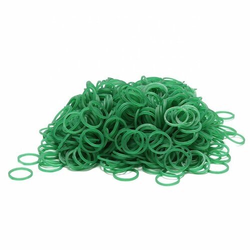 Резинки зеленые для плетения зеленые от компании М.Видео - фото 1