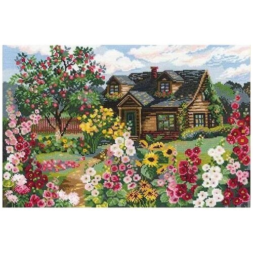 Риолис Набор для вышивания Цветущий сад 38 х 26 см (978) разноцветный от компании М.Видео - фото 1