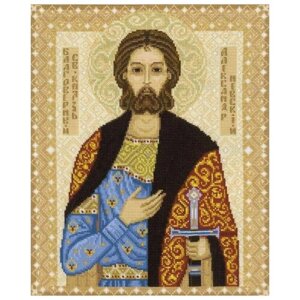 Риолис Набор для вышивания Св. Александр Невский 29 х 35 см (1424)