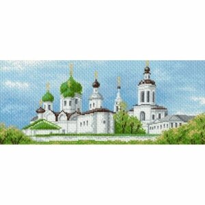 Рисунок на канве Матренин посад 24х47 см, Церковь (МП. 24х47.0869)