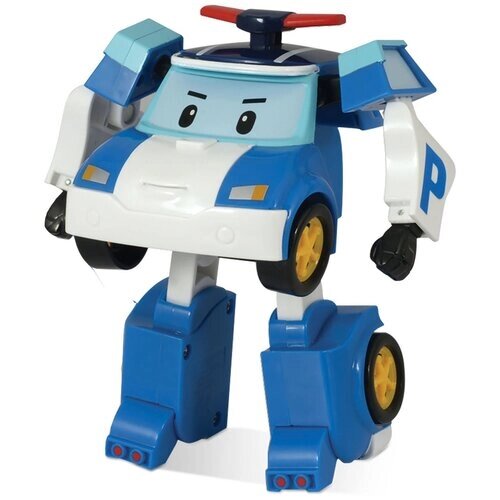 Робокар ПОЛИ, Робот - трансформер, белый/синий, Silverlit Robocar Poli от компании М.Видео - фото 1