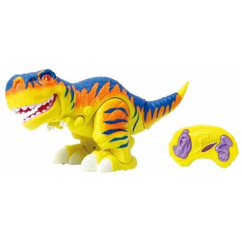 Робот Dinosaurs Island Toys Dino World, RS6156, Тиранозавр, желтый/синий от компании М.Видео - фото 1