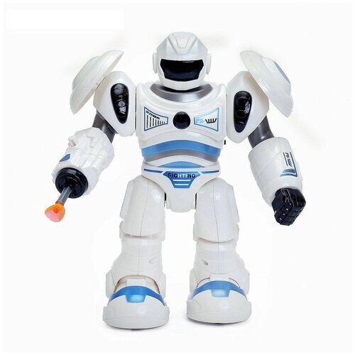 Робот-игрушка GRAVITONE, световые и звуковые эффекты, работает от батареек, русская озвучка от компании М.Видео - фото 1