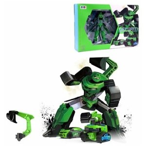 Робот-машина 2в1 Зеленый