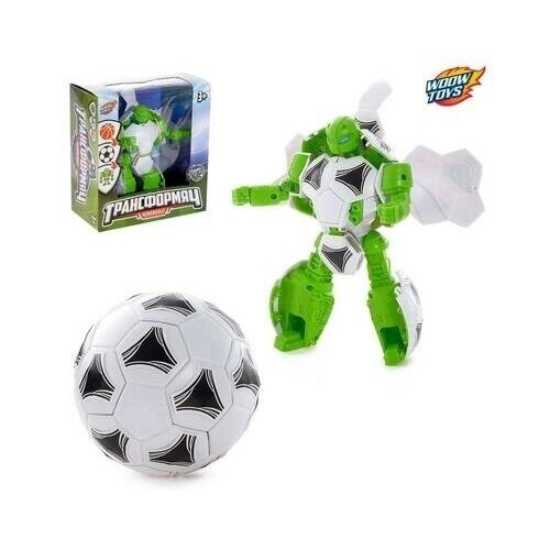 Робот Мяч футбольный, трансформируется, с наклейками WOOW TOYS 4763198 . от компании М.Видео - фото 1