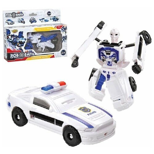 Робот- полицейская машина, коробка