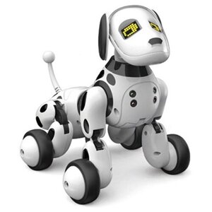 Робот-собака, радиоуправляемый «Долматинец», русское озвучивание, работает от аккумулятора