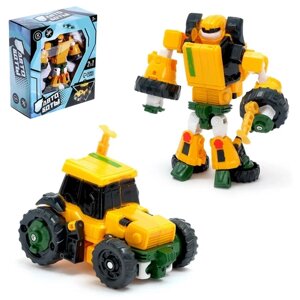 Робот-трансформер Сима-ленд Трактор, желтый/черный