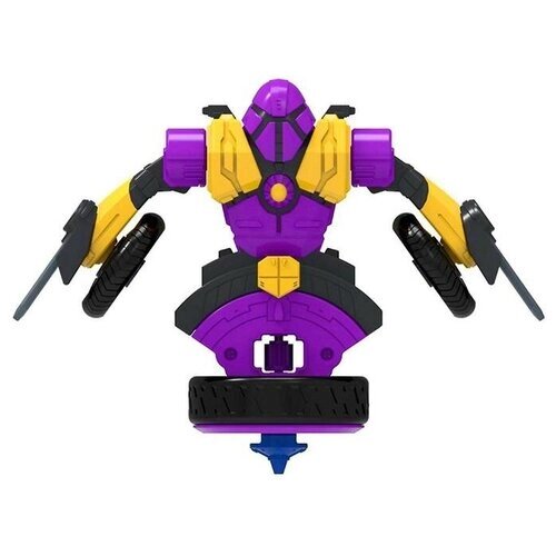 Робот-трансформер Spin Racers Волчок-трансформер 2 в 1 Страж (K02SRS05), фиолетовый от компании М.Видео - фото 1