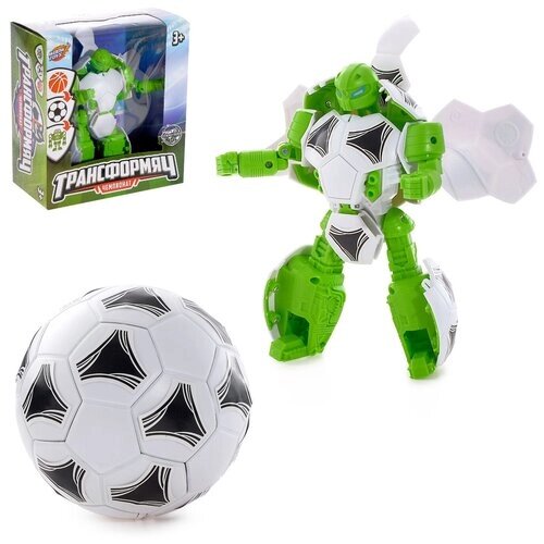 Робот-трансформер WOOW TOYS "Мяч футбольный", с наклейками