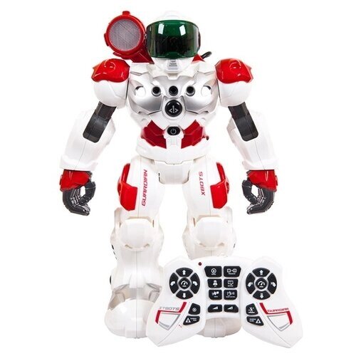 Робот Xtrem Bots Защитник XT380771, белый/красный от компании М.Видео - фото 1