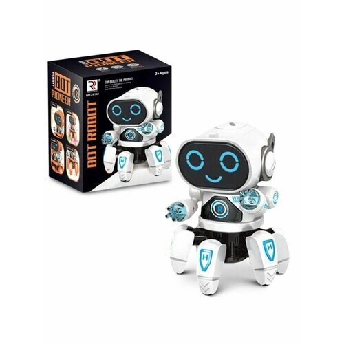 Роботы TipTop Робот танцующий интерактивный Pioneer белый от компании М.Видео - фото 1