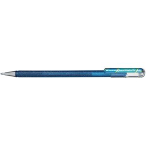 Ручка гелевая Pentel Hibrid Dual Metallic хамелеон синий/зеленый, 778514K