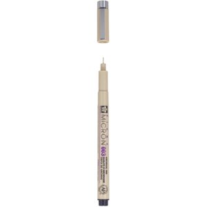 Ручка капиллярная Sakura Pigma Micron 003, толщина линии 0.15 мм, цвет черный