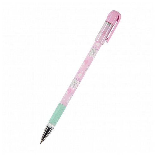 Ручка "MagicWrite. Обнимашки. Зайчики" шариковая, 0.5 ММ, синяя от компании М.Видео - фото 1