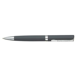Ручка "Milano" шариковая автматическая, серый металлический корпус 1.0 ММ, синяя