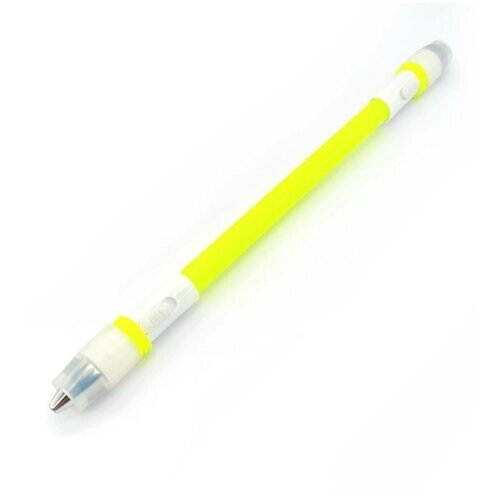 Ручка трюковая Penspinning LED color Mod ярко-голубой от компании М.Видео - фото 1