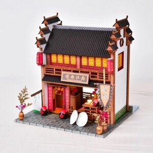 Румбокс, Япония, интерьерный конструктор "Китайский ресторан", DIY House, подарочный набор
