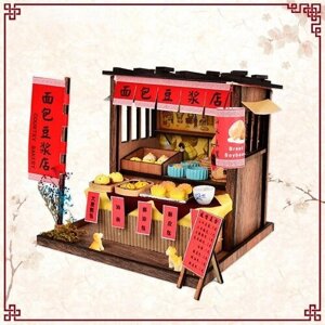 Румбокс, Япония, интерьерный конструктор "Пекарня", DIY House, подарочный набор