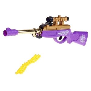 Ружье пневматическое «Снайпер», стреляет силиконовыми пулями, цвета микс