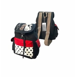 Рюкзак Cat, 1 отделение, на карабине, боковые карманы 37*26*16см, цвет черный, KWELT