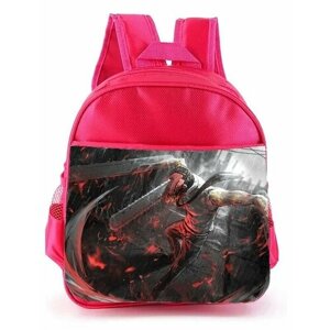Рюкзак детский MIGOM розовый Человек-бензопила - 0002