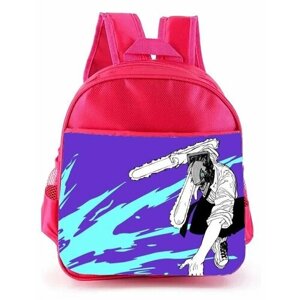 Рюкзак детский MIGOM розовый Человек-бензопила - 0006