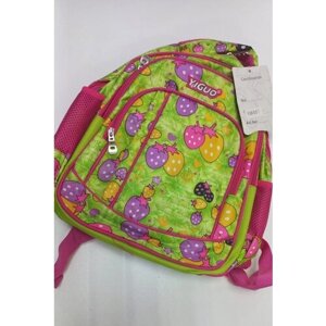 Рюкзак для девочки с ягодками (разноцветный)