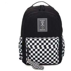 Рюкзак для подростков в школу «Chess» 505 Black