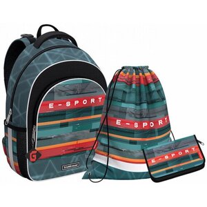 Рюкзак ErichKrause - ErgoLine 15L - Cybersport - с наполнением