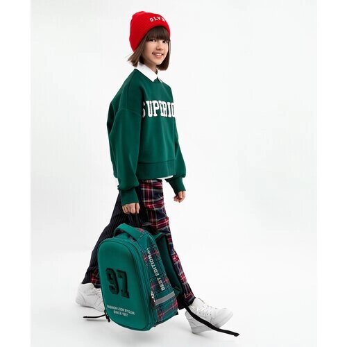 Рюкзак формованный зеленый Gulliver, для девочек, р. one size, мод. 223GSGMA2102 от компании М.Видео - фото 1
