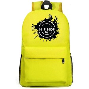 Рюкзак Хип-хоп Hip hop желтый №2