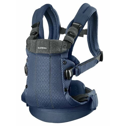 Рюкзак - кенгуру BabyBjorn Baby Carrier Harmony 3D Mesh Navy Blue от компании М.Видео - фото 1